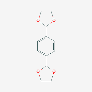 molecular formula C12H14O4 B188148 2-[4-(1,3-Dioxolan-2-yl)phenyl]-1,3-dioxolane CAS No. 5660-56-0