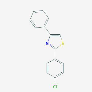 2-(4-Chlorophenyl)-4-phenyl-1,3-thiazole