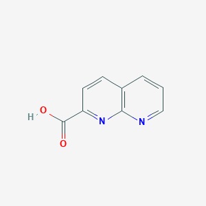 molecular formula C9H6N2O2 B188160 1,8-Naphthyridine-2-carboxylic acid CAS No. 215523-34-5