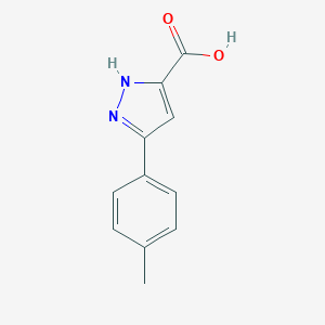 3-(4-methylphenyl)-1H-pyrazole-5-carboxylic acid