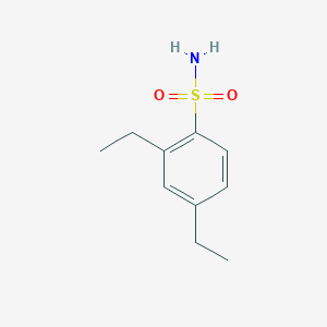 molecular formula C10H15NO2S B188192 2,4-Diethylbenzenesulfonamide CAS No. 66280-33-9