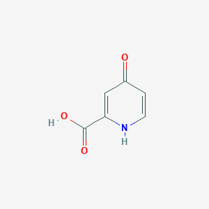 molecular formula C6H5NO3 B188197 4-Гидроксипиколиновая кислота CAS No. 22468-26-4