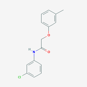 N-(3-chlorophenyl)-2-(3-methylphenoxy)acetamide