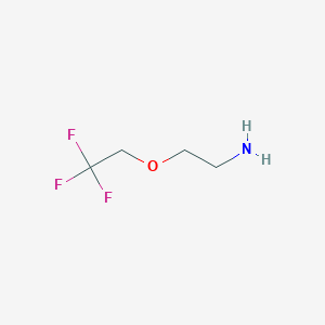 molecular formula C4H8F3NO B018822 2-(2,2,2-Trifluoroethoxy)ethanamine CAS No. 105939-65-9