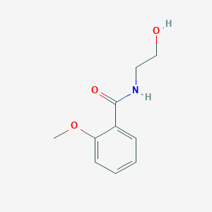 molecular formula C10H13NO3 B188221 N-(2-hydroxyethyl)-2-methoxybenzamide CAS No. 88105-15-1