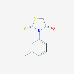 Rhodanine, 3-(m-tolyl)-