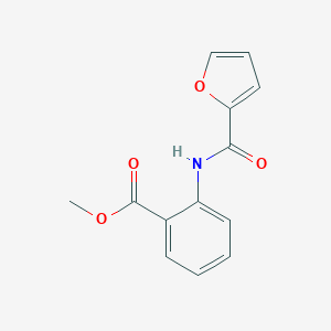 molecular formula C13H11NO4 B188230 Methyl 2-(furan-2-carbonylamino)benzoate CAS No. 60943-80-8