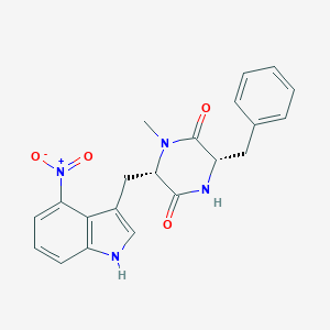 molecular formula C21H20N4O4 B188239 Thaxtomin C CAS No. 140111-05-3