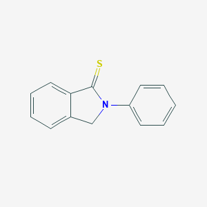 molecular formula C14H11NS B188241 2-Phenyl-1-isoindolinethione CAS No. 89313-76-8