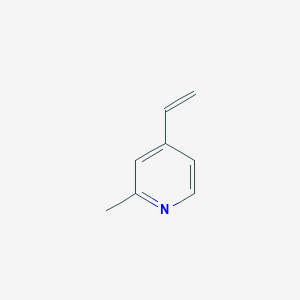 molecular formula C8H9N B188247 2-Methyl-4-vinylpyridine CAS No. 13959-33-6