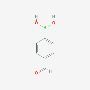 molecular formula C7H7BO3 B188256 4-Formylphenylboronic acid CAS No. 87199-17-5