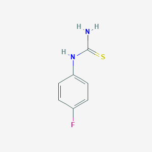 B188259 1-(4-Fluorophenyl)thiourea CAS No. 459-05-2