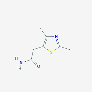 5-Thiazoleacetamide, 2,4-dimethyl-