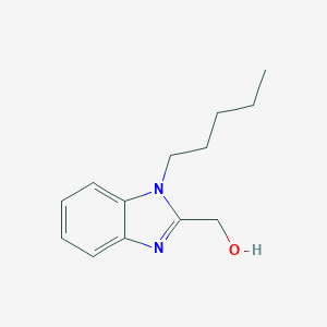 molecular formula C13H18N2O B188277 (1-pentyl-1H-benzimidazol-2-yl)methanol CAS No. 88974-42-9