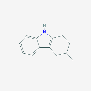 molecular formula C13H15N B188296 3-Methyl-2,3,4,9-tetrahydro-1H-carbazole CAS No. 6933-54-6