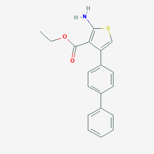 Ethyl 2-amino-4-[1,1'-biphenyl]-4-yl-3-thiophenecarboxylate