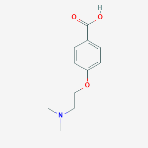 molecular formula C11H15NO3 B188312 4-(2-(Dimethylamino)ethoxy)benzoic acid CAS No. 150798-78-0