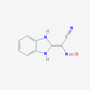 (E)-1H-1,3-benzodiazole-2-carbonimidoyl cyanide