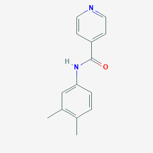 N-(3,4-dimethylphenyl)pyridine-4-carboxamide