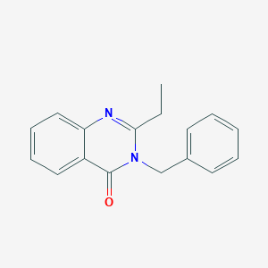 molecular formula C17H16N2O B188340 3-benzyl-2-ethylquinazolin-4(3H)-one CAS No. 297762-56-2