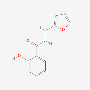 molecular formula C13H10O3 B188345 3-(2-Furyl)-1-(2-hydroxyphenyl)-2-propen-1-one CAS No. 2875-23-2