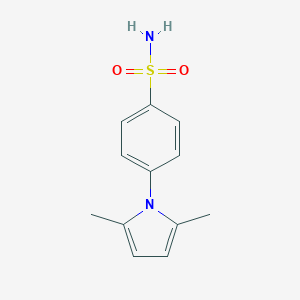 molecular formula C12H14N2O2S B188352 Benzenesulfonamide, p-(2,5-dimethylpyrrol-1-yl)- CAS No. 26165-69-5