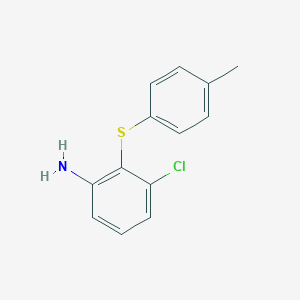 3-Chloro-2-[(4-methylphenyl)thio]aniline