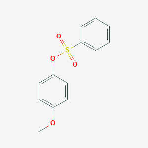 molecular formula C13H12O4S B188370 4-Methoxyphenyl benzenesulfonate CAS No. 98116-80-4