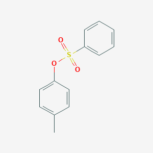 molecular formula C13H12O3S B188371 Benzenesulfonic acid, p-tolyl ester CAS No. 5398-09-4