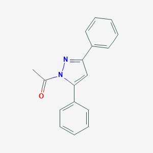 molecular formula C17H14N2O B188376 1-acetyl-3,5-diphenyl-1H-pyrazole CAS No. 1154-63-8
