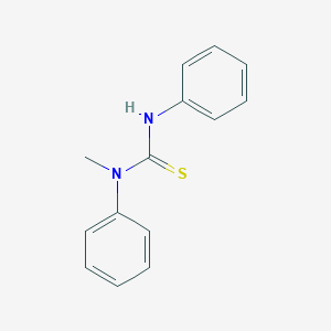 molecular formula C14H14N2S B188394 Carbanilide, N-methylthio- CAS No. 4949-93-3