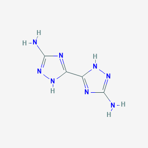 5-(3-amino-1H-1,2,4-triazol-5-yl)-1H-1,2,4-triazol-3-amine