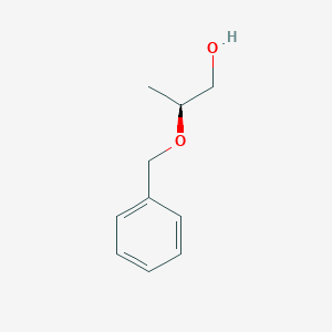 molecular formula C10H14O2 B018841 (S)-2-(benzyloxy)propan-1-ol CAS No. 33106-64-8