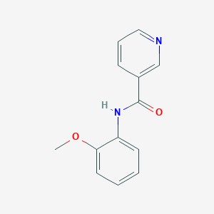 molecular formula C13H12N2O2 B188411 N-(2-methoxyphenyl)nicotinamide CAS No. 70301-27-8