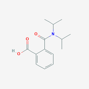 molecular formula C14H19NO3 B188414 Phthalamic acid, N,N-diisopropyl- CAS No. 20320-39-2