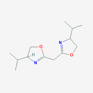 molecular formula C13H22N2O2 B188419 Bis(4-isopropyl-4,5-dihydrooxazol-2-yl)methane CAS No. 152754-11-5