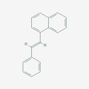 molecular formula C18H14 B188453 1-Styrylnaphthalene CAS No. 2840-87-1