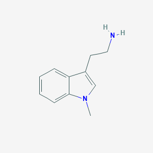 molecular formula C11H14N2 B188459 1-METHYLTRYPTAMINE CAS No. 7518-21-0