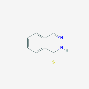 molecular formula C8H6N2S B018846 Phthalazine-1-thiol CAS No. 16015-46-6
