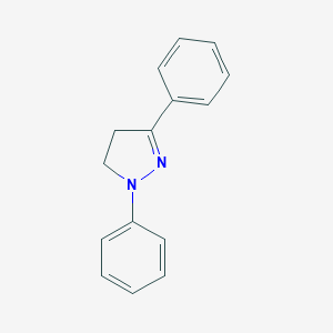 molecular formula C15H14N2 B188466 1,3-Diphenyl-4,5-dihydro-1H-pyrazole CAS No. 2538-52-5