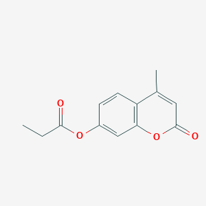 4-Methyl-7-(1-oxopropoxy)-2-benzopyrone