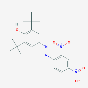 2,6-Ditert-butyl-4-[(2,4-dinitrophenyl)hydrazinylidene]cyclohexa-2,5-dien-1-one