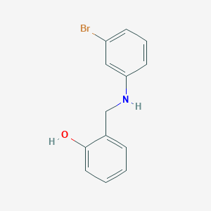 2-{[(3-Bromophenyl)amino]methyl}phenol