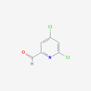 molecular formula C6H3Cl2NO B188498 4,6-Dichloropicolinaldehyde CAS No. 132683-62-6