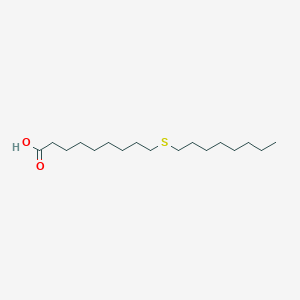 molecular formula C17H34O2S B018851 10-Thiastearic acid CAS No. 105099-89-6