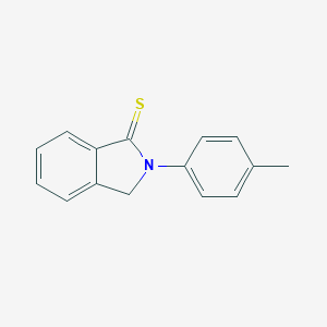molecular formula C15H13NS B188512 2-(4-methylphenyl)-3H-isoindole-1-thione CAS No. 89313-78-0
