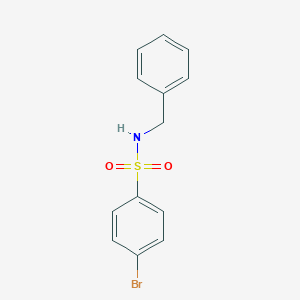 molecular formula C13H12BrNO2S B188520 N-Benzyl-4-bromobenzenesulfonamide CAS No. 3609-87-8