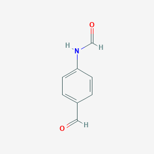 molecular formula C8H7NO2 B188522 N-(4-Formylphenyl)formamide CAS No. 198345-60-7