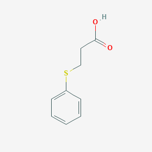 molecular formula C9H10O2S B188530 3-(Phenylthio)propanoic acid CAS No. 5219-65-8