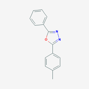 molecular formula C15H12N2O B188531 2-(4-Methylphenyl)-5-phenyl-1,3,4-oxadiazole CAS No. 1874-47-1